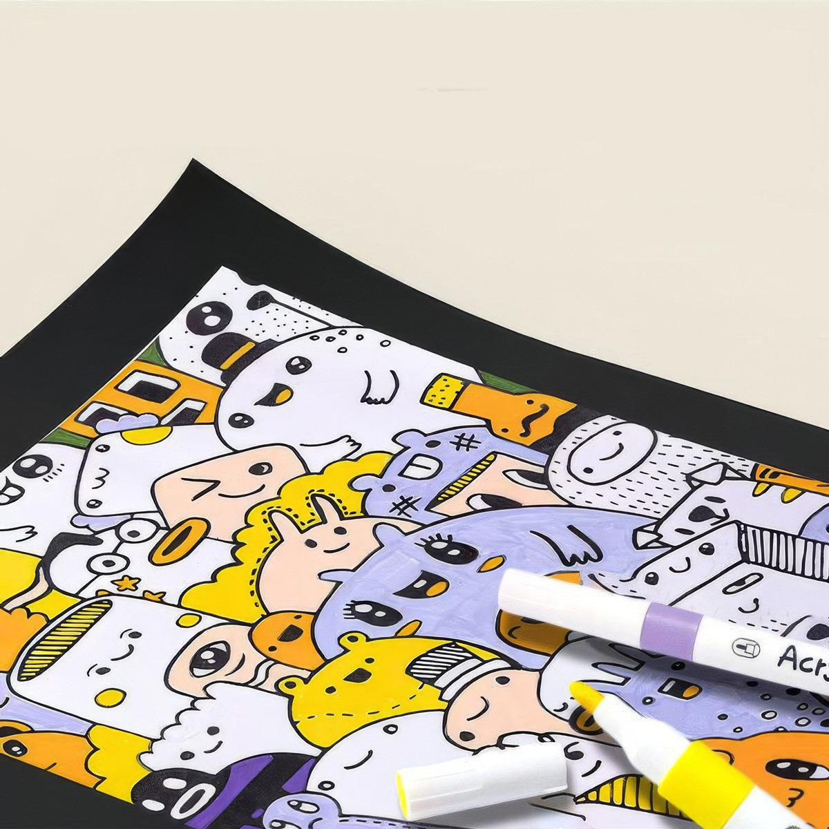 Набор маркеров акриловых Marker Acrylic Yulin Y-04-60 в кейсе 60 шт. (1010889-White-60) - фото 2 Набор маркеров акриловых Marker Acrylic Yulin Y-04-60 в кейсе 60 шт. (1010889-White-60) - фото 2