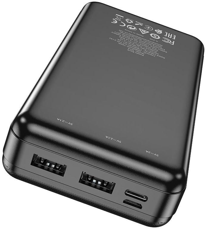 Повербанк УМБ Hoco J91A 20000 mAh Black (J91A) - фото 2