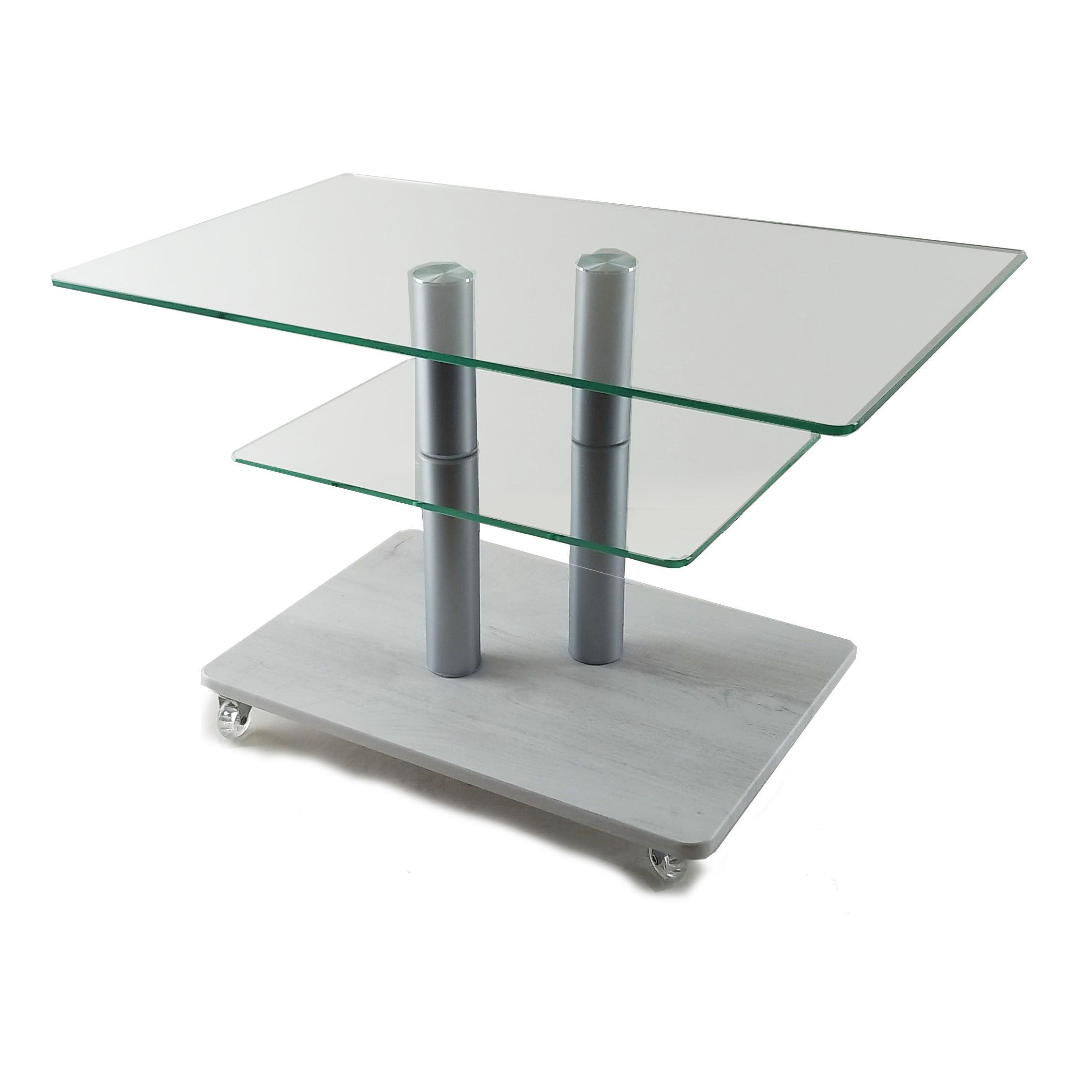 Стол журнальный стеклянный Commus Bravo Max P cc-sosnak-2alm60 Белый (433820249) Стол журнальный стеклянный Commus Bravo Max P cc-sosnak-2alm60 Белый (433820249)