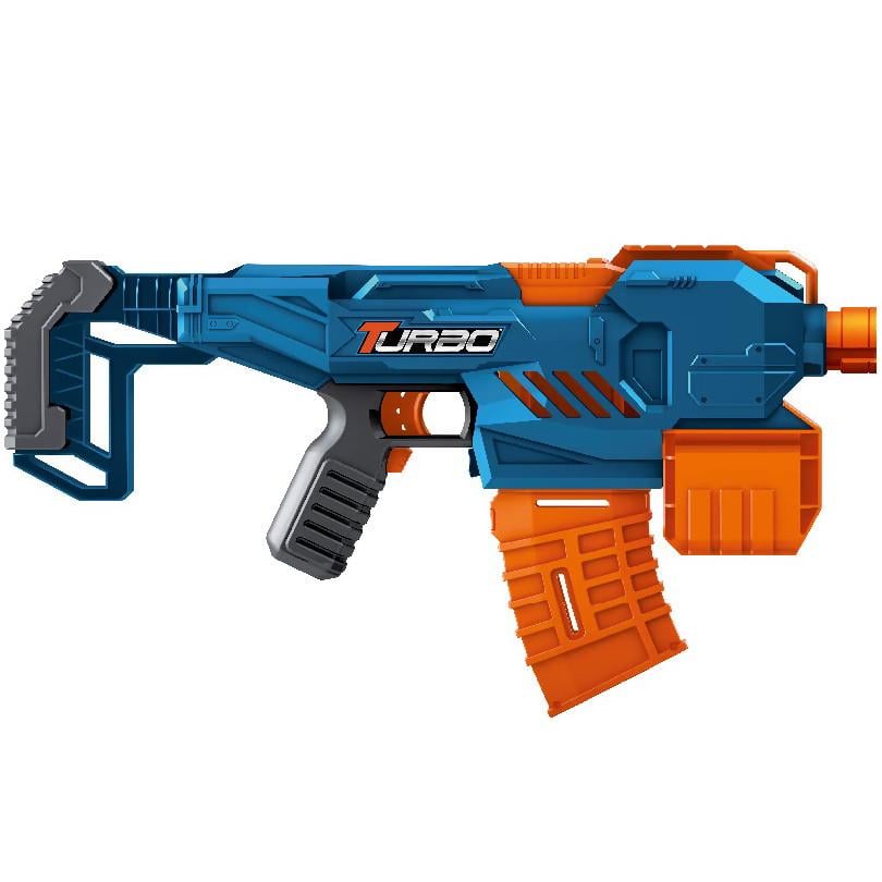 Автомат бластер Turbo Attack X-Force с мягкими патронами 12 шт. (2339118316)