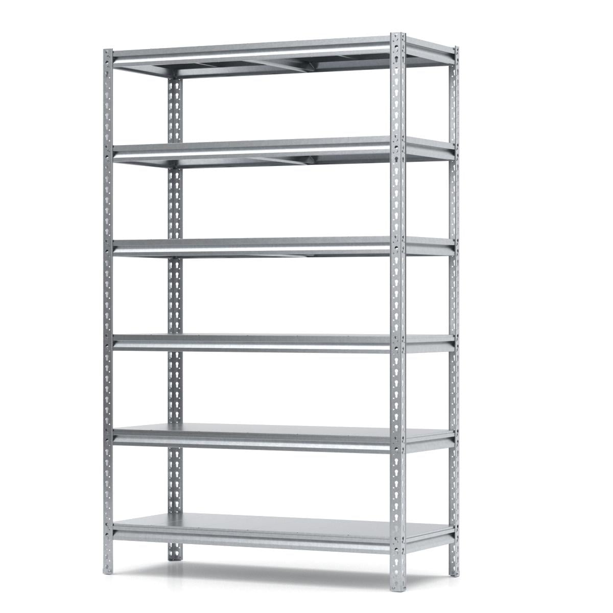 Стеллаж PIN Strong металлический оцинкованный 6 полок 2240х1530х300 мм