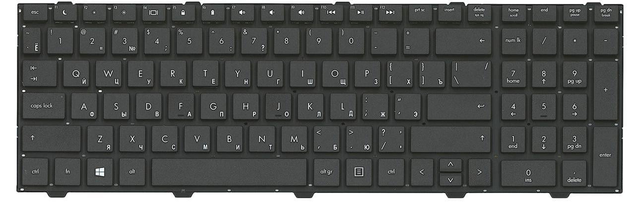 Клавіатура для ноутбука HP Probook 4740S матова (683491-251)