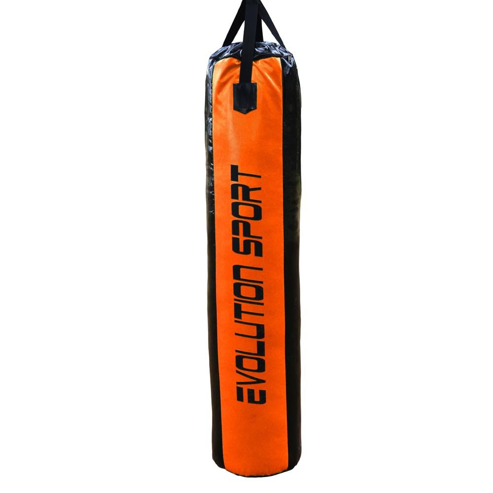 Мешок боксерский Evolution Sport Elite ПВХ 70х30 см Черно-оранжевый