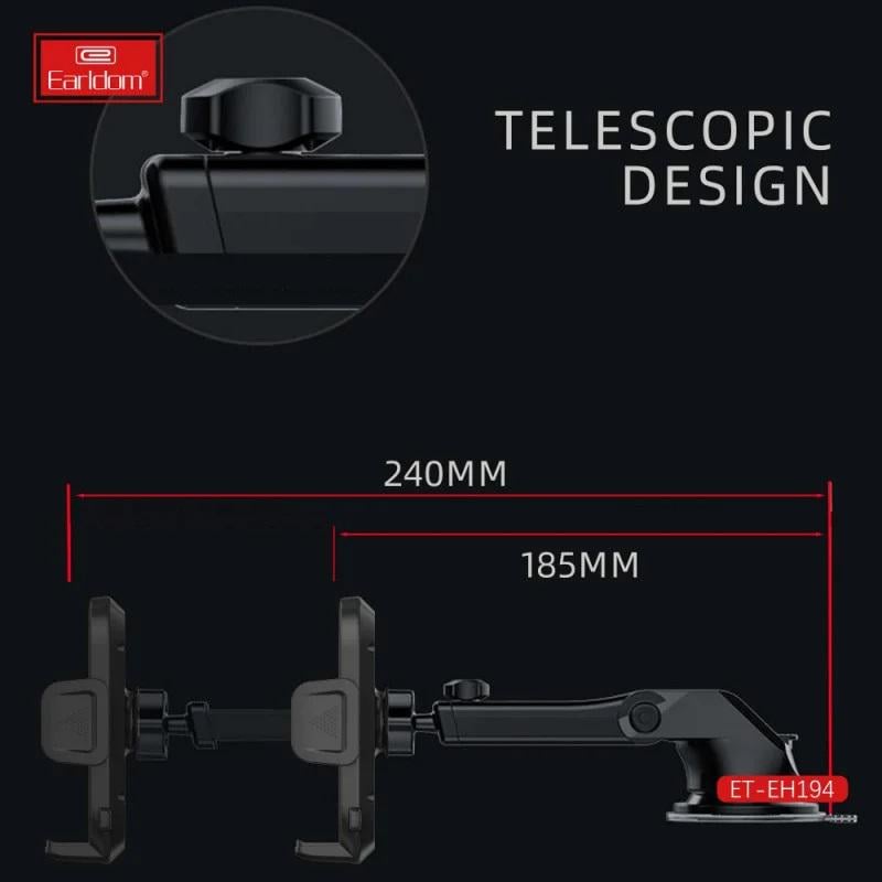 Тримач для телефону автомобільний Earldom ET-EH194 (19349351) - фото 7