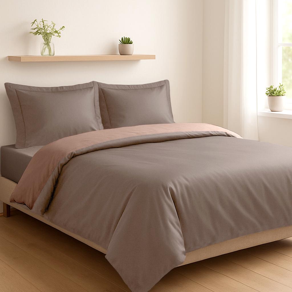 Комплект постільної білизни Soho Duet Beige/Mocha півтораспальний (31329539)