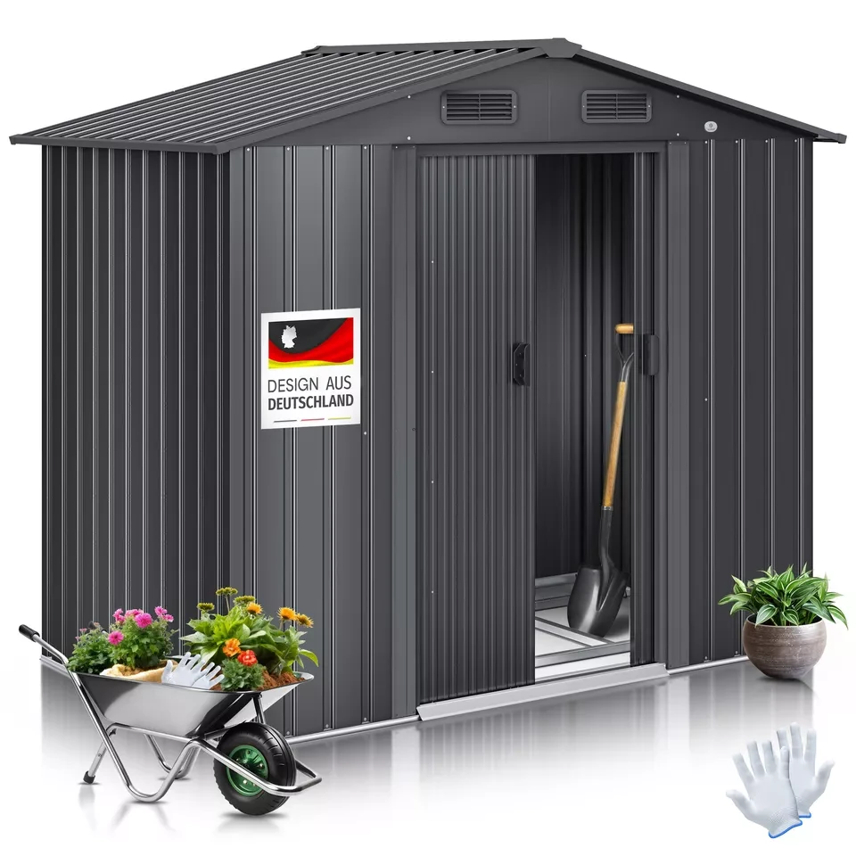 Сарай садовый KESSER 4,2 м3 200х120 см Антрацит (2656638173)