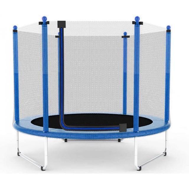 Батут-манеж дитячий Atleto KRB10 1 з сіткою 60 см Синій (2371518115_sike_2)