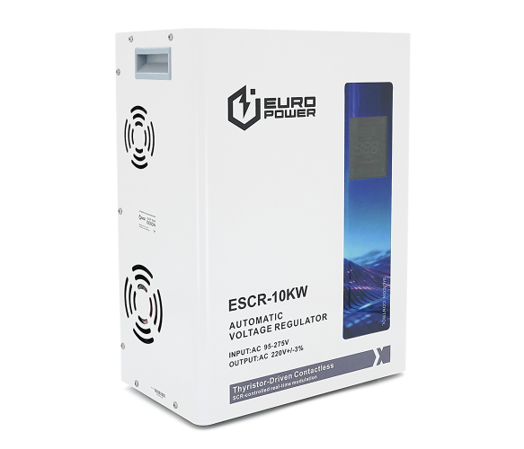 Стабилизатор напряжения тиристорный Europower ESCR-10KW LCD (3214814994)
