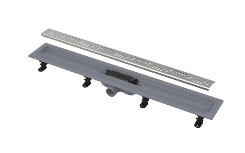 Душевой трап AlcaPlast DN 40 L 550 мм Simple с порогами Нержавеющая сталь (APZ8-550M)
