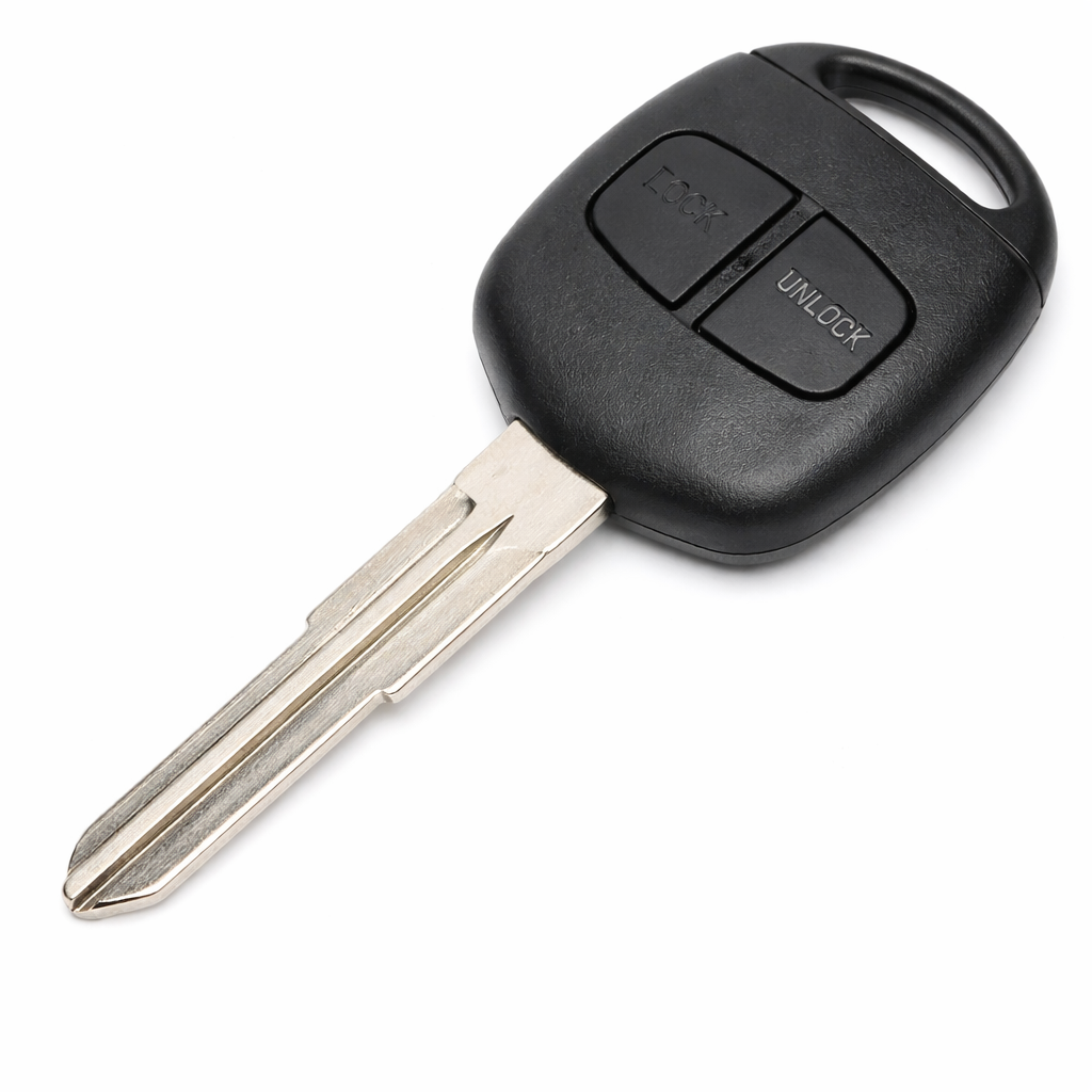 Корпус ключа на 2 кнопки Mitsubishi Lancer 10/Lancer X/Evolution/Grandis/Outlander/Colt/Mirage (18928051)
