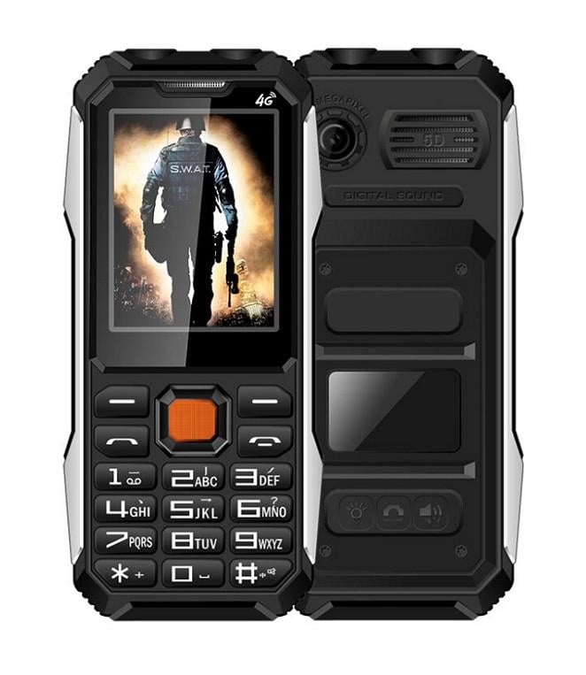 Кнопочный телефон H-Mobile Happyhere A6 Black (11163613)