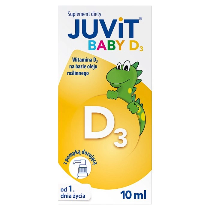 Краплі для дітей Juvit Baby вітамін ДЗ 10 мл (15175885)