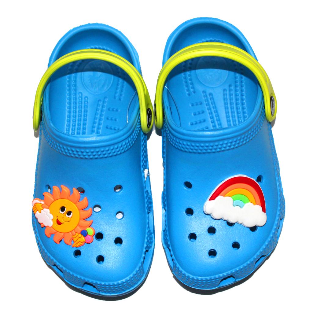 Сабо детские Jose Amorales 116145 р. 22 Голубой