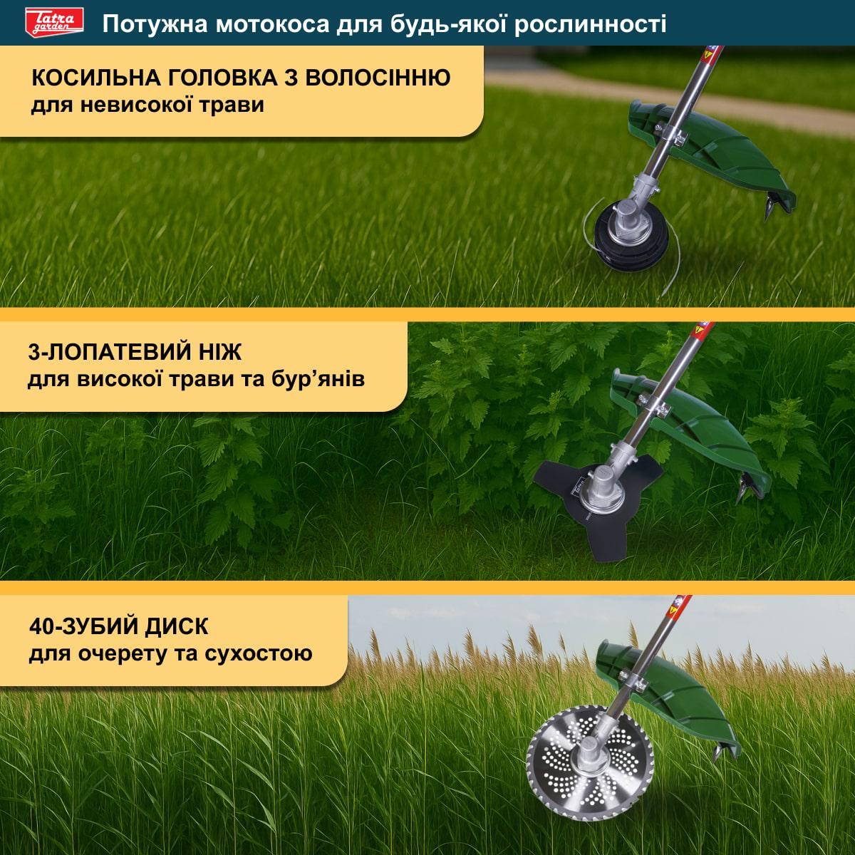 Коса бензиновая Tatra Garden BCU-73 (GBK0008) - фото 3