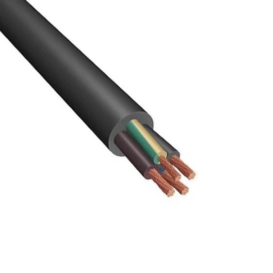 Кабель мідний Каблекс КГ гнучкий в гумовій ізоляції 3х16/1x6 мм2 (28164252)