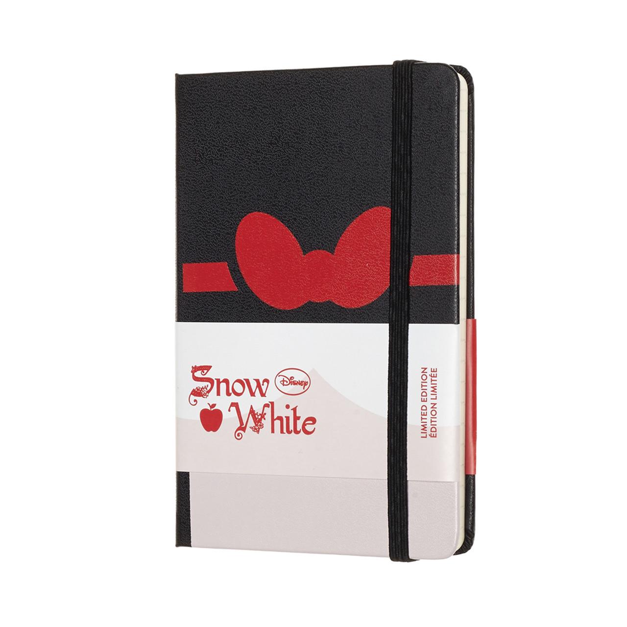 Блокнот Moleskine Limited белоснежка карманный 9х14 см 192 страницы в линейку бабочка (8058341710371)
