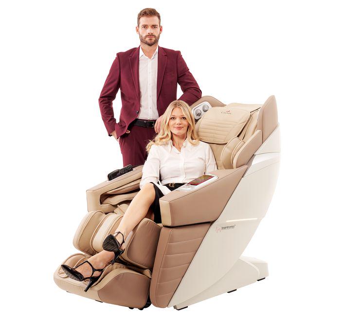 Массажное кресло Casada AlphaSonic III Creame (CS100988) - фото 2 Массажное кресло Casada AlphaSonic III Creame (CS100988) - фото 2