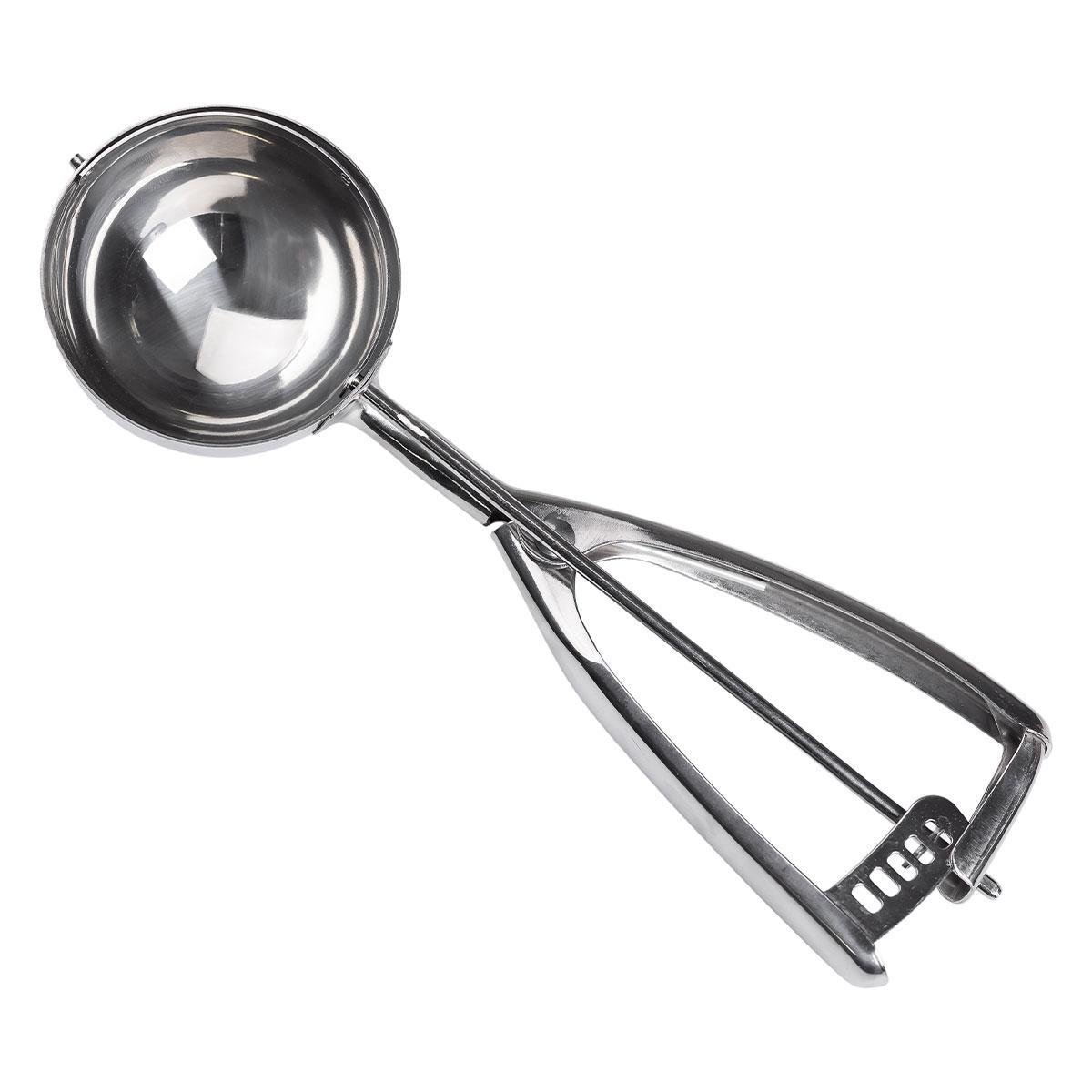 Ложка круглая для мороженого из нержавеющей стали 23х6,5 см (HP-19-20-7.2x23CM)