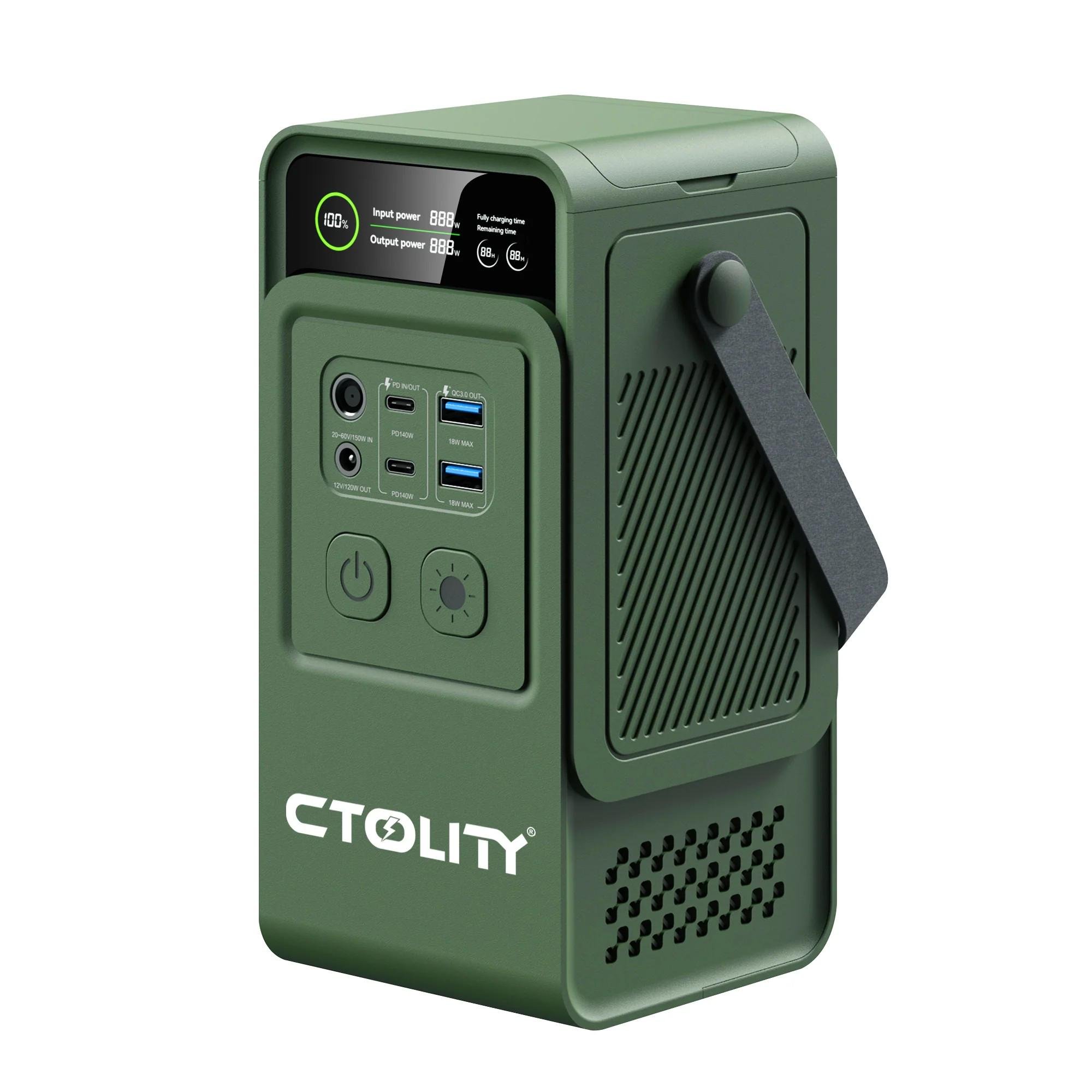 Зарядна станція портативна CTOLITY AP200L LiFePO4 60 000 мАг (060117)