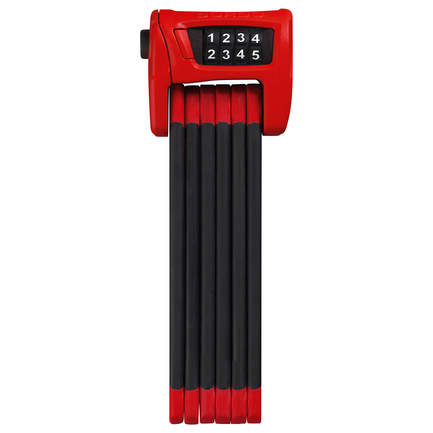 Замок сегментний Abus 6100/90 Bordo Combo SH Red