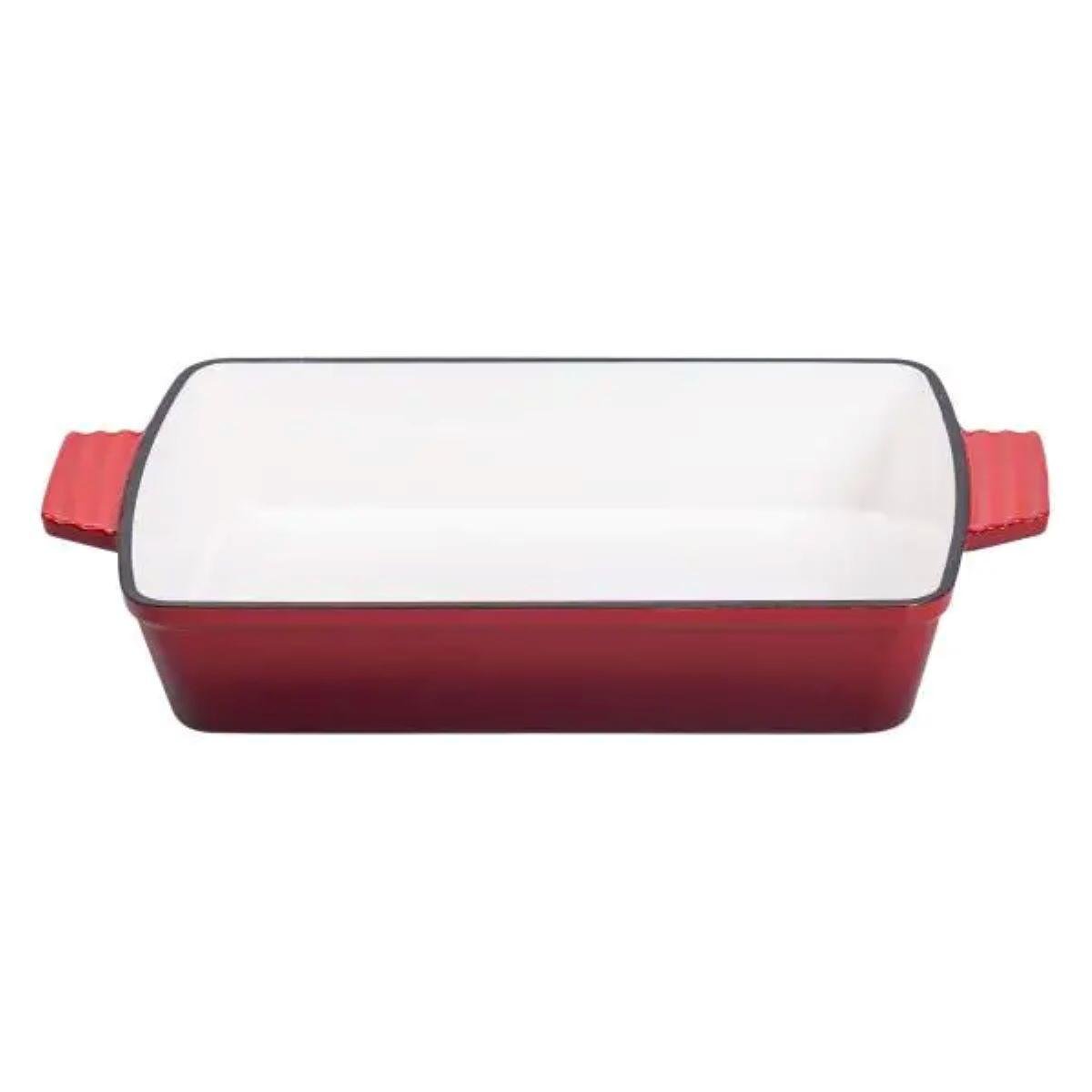 Форма для запікання чавунна 39,5х23,5х6 см 3 л Червоний (HP-1-9R) - фото 2 Форма для запікання чавунна 39,5х23,5х6 см 3 л Червоний (HP-1-9R) - фото 2