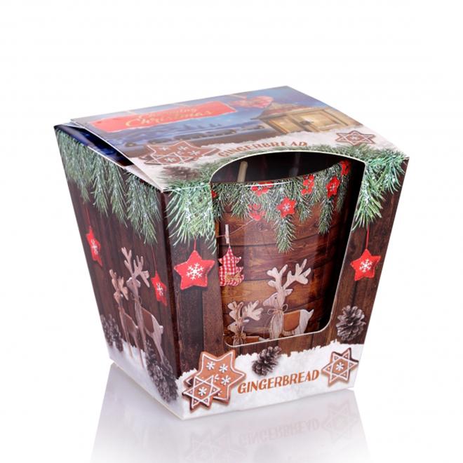 Свеча ароматическая Flora Charming Christmas Gingerbread (28805)