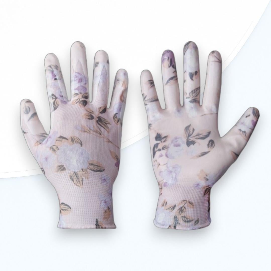 Рукавички захисні Bradas NITROX FLOWERS нітрил р. 6 (2342368249)