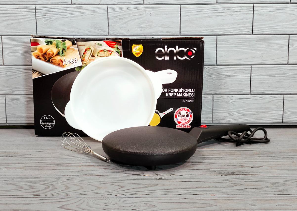 Блинница электрическая Crepe Maker SP 5208 650 Вт 20 см Черный (620501) - фото 2 Блинница электрическая Crepe Maker SP 5208 650 Вт 20 см Черный (620501) - фото 2