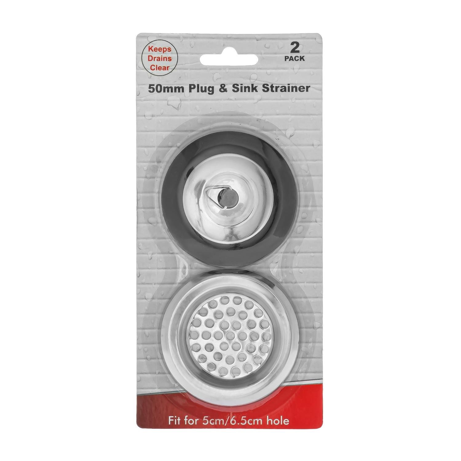 Пробка та фільтр для раковини 50 мм