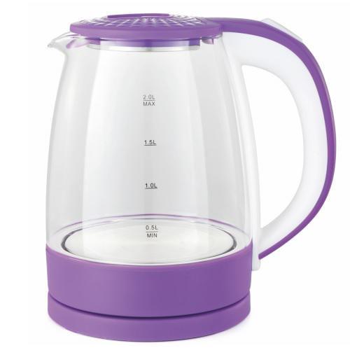 Чайник электрический Glass Besser 10327-P стекло/пластик 1800W 1,8 л (553841)