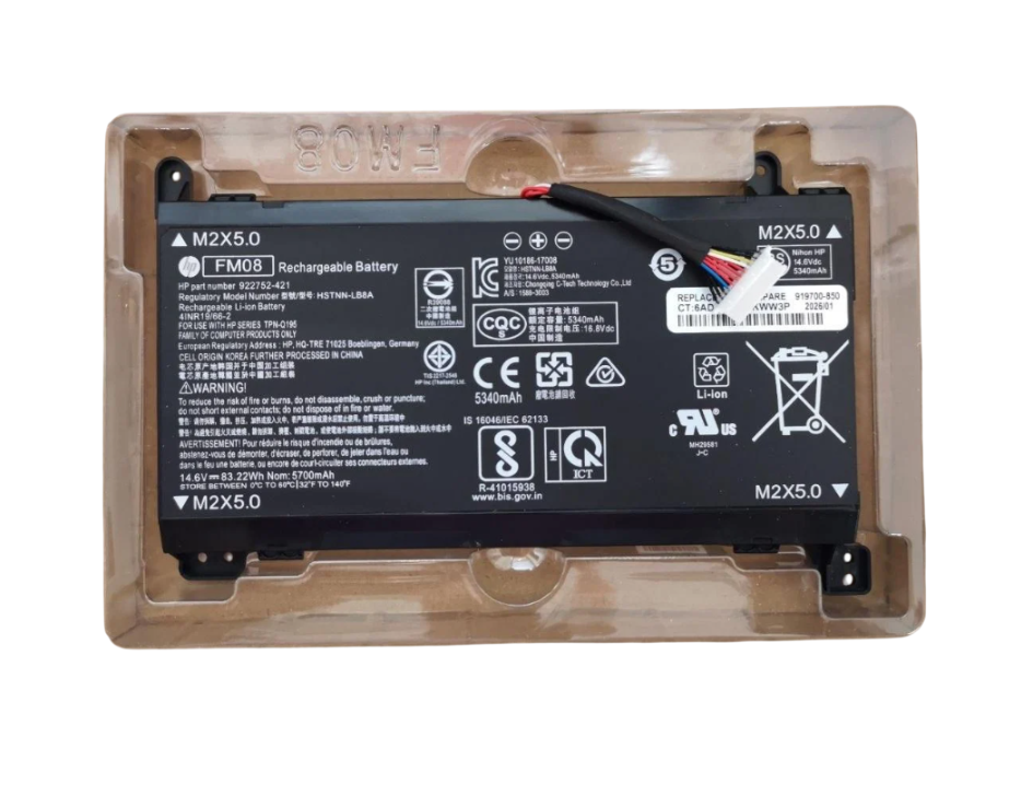 Аккумулятор для HP Omen 17-AN013TX/7-AN014TX/17-AN014NG/FM08 5700mah 83.22Wh 12pin (000014251) Аккумулятор для HP Omen 17-AN013TX/7-AN014TX/17-AN014NG/FM08 5700mah 83.22Wh 12pin (000014251)