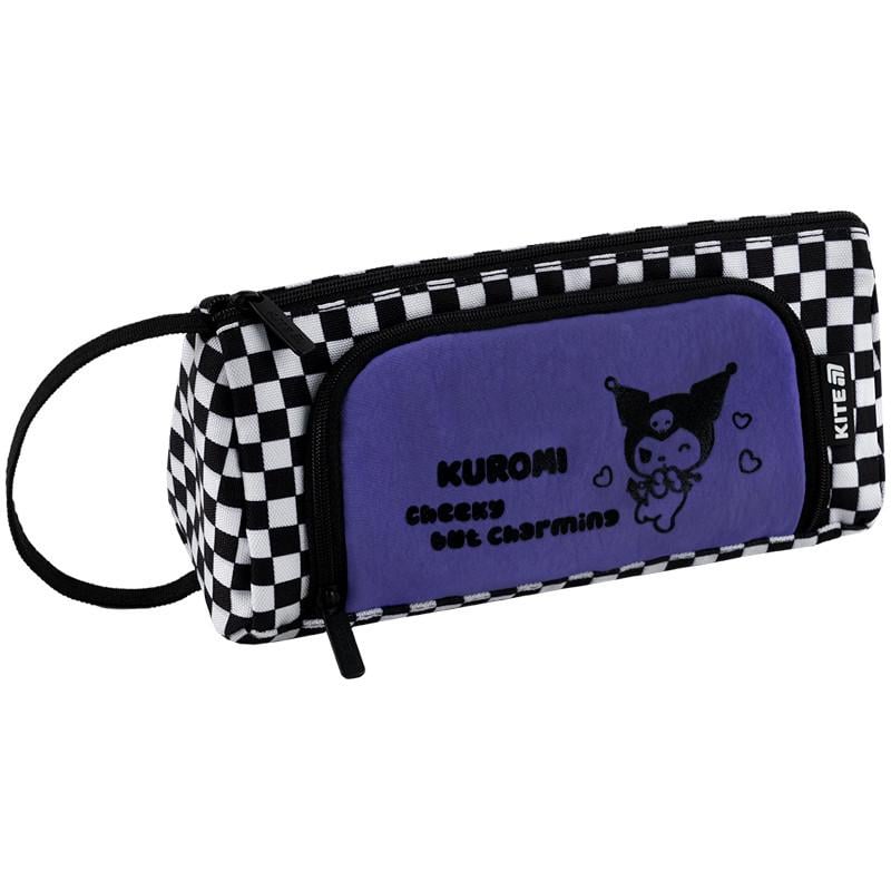 Пенал KITE Kuromi Фіолетовий/Чорний/Білий (HK26-2700)