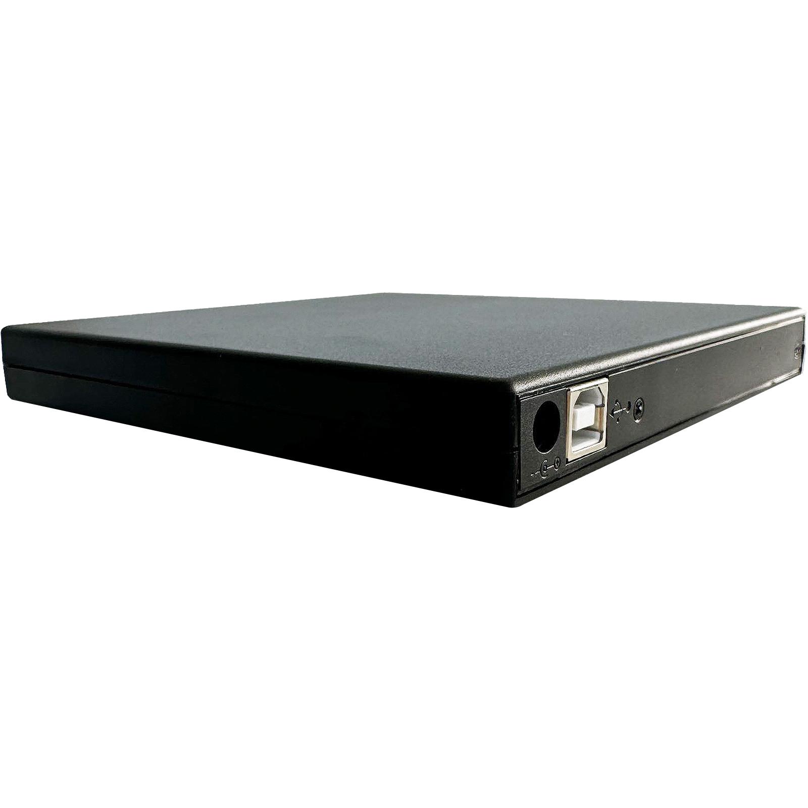 Оптический привод внешний CD-DVD/CD-RW USB 2.0 Black - фото 2