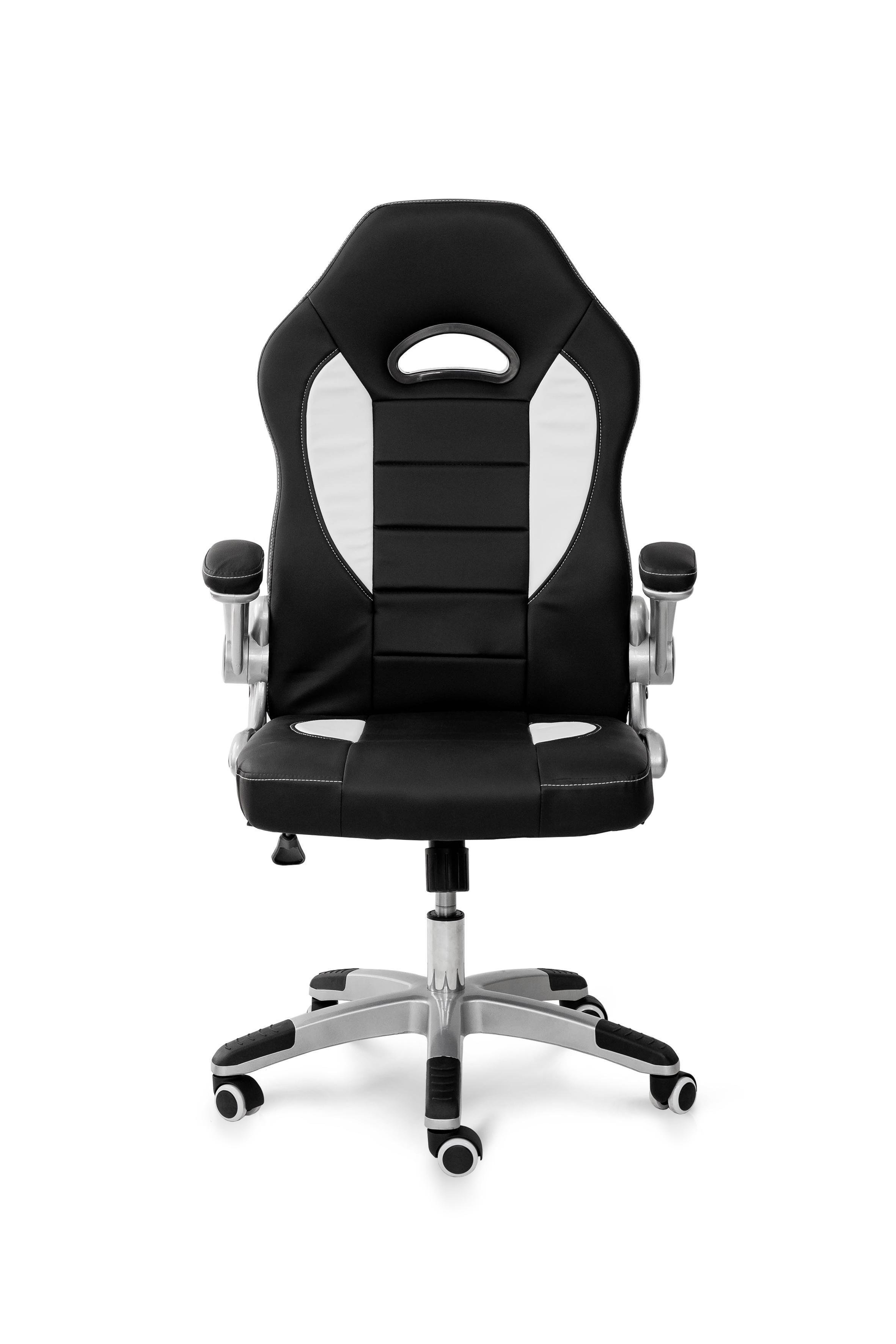 Офисное кресло Мікс Меблі Плей 500x1130x490 мм Черный/Белый (GAА0057066) Офисное кресло Мікс Меблі Плей 500x1130x490 мм Черный/Белый (GAА0057066)