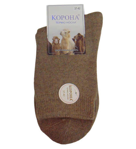 Носки верблюжья шерсть с махрой термо Корона 2659 р. 37-42 Кофейный (2006839661) Носки верблюжья шерсть с махрой термо Корона 2659 р. 37-42 Кофейный (2006839661)