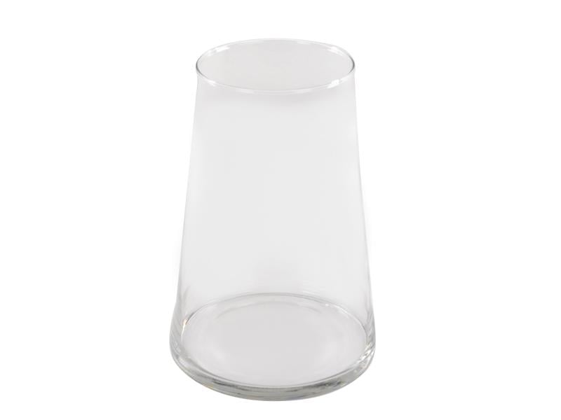 Ваза стеклянная Lefard Donna h 24 см d 17 см Прозрачный (804-068) - фото 1 Ваза стеклянная Lefard Donna h 24 см d 17 см Прозрачный (804-068) - фото 1