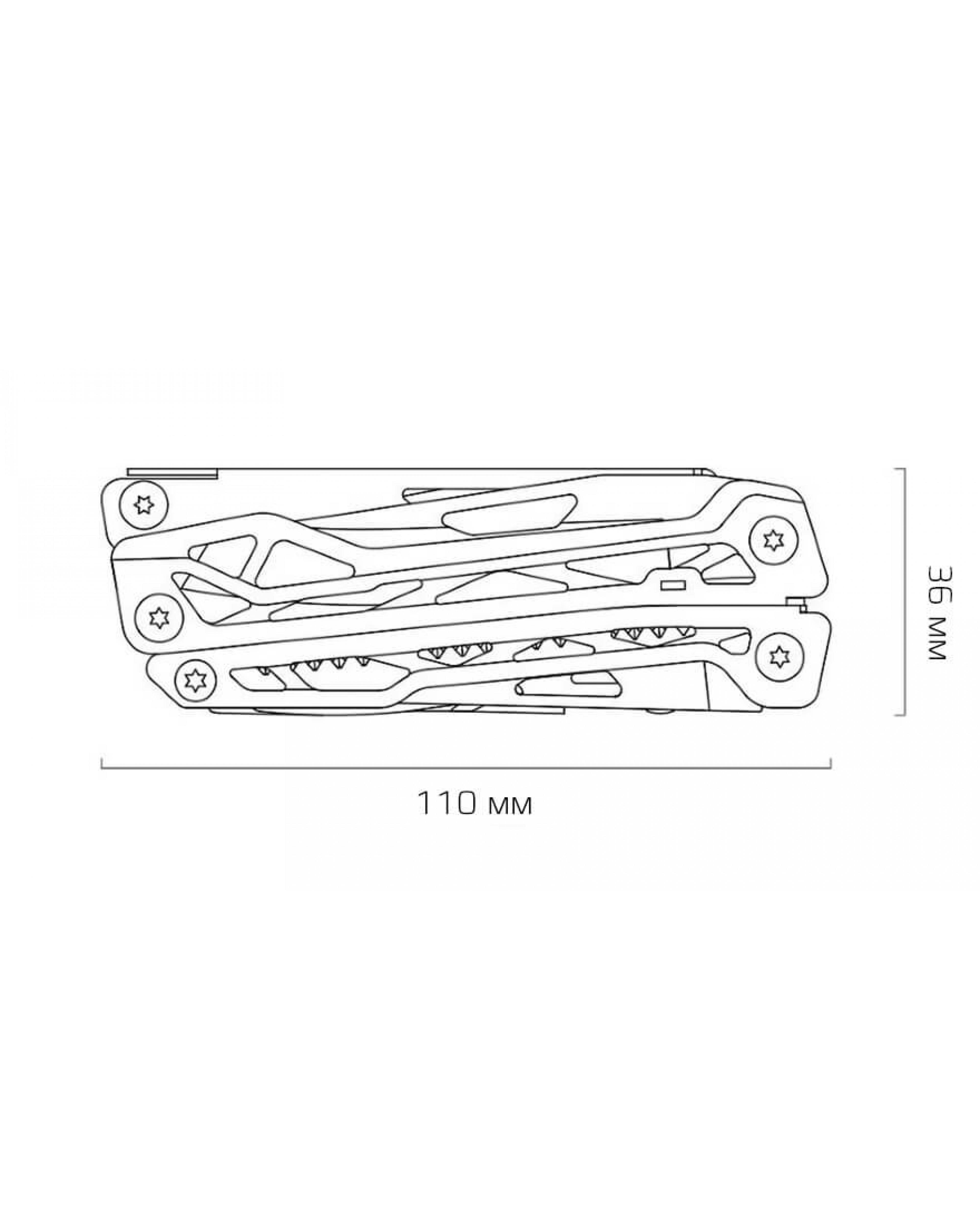 Мультитул NexTool Multifunctional Knife (NE0123) - фото 9