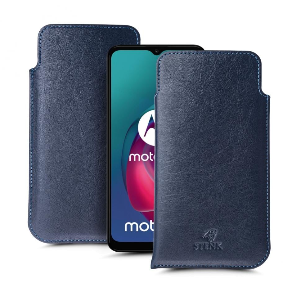 Футляр Stenk Elegance для Motorola Moto G30 Синий (69695)
