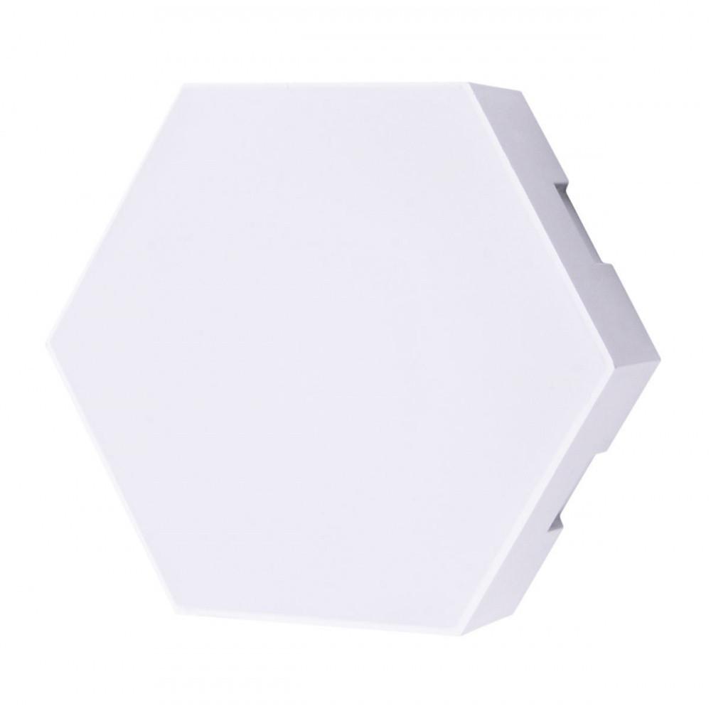 Набір Smart настінних світильників 6 шт. Bluetooth APP/Remote Control/Music Rhythm White