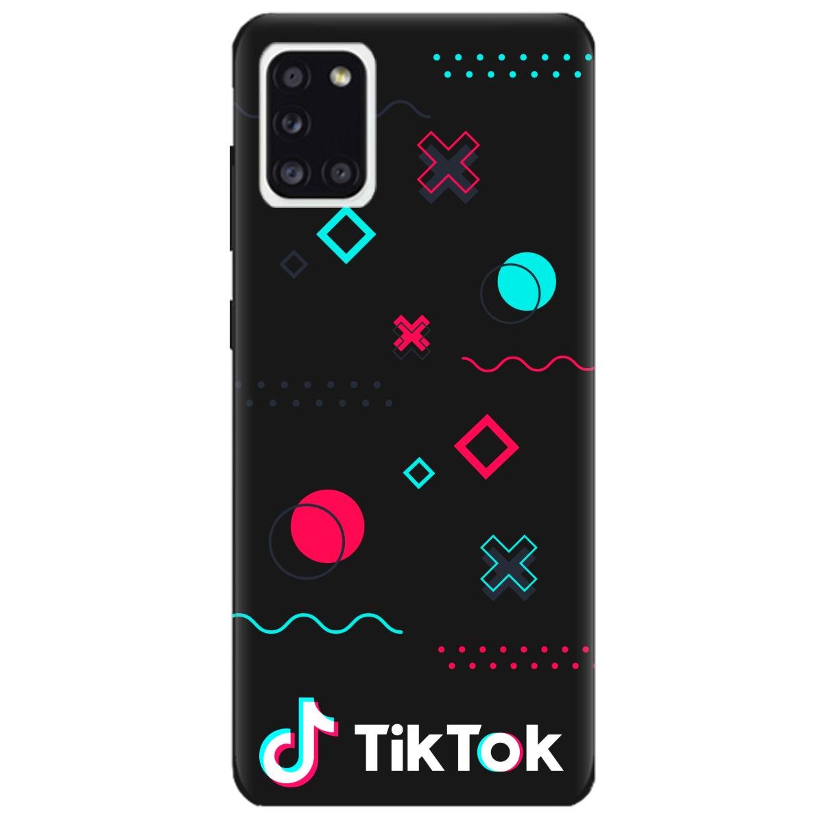 Силиконовый чехол Zorrov для Samsung Galaxy A31 - TikTok (14110050273126799)