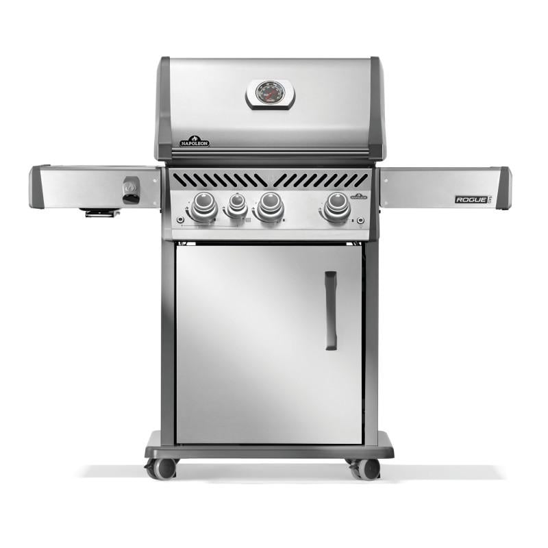 Гриль газовий Napoleon Rogue PRO 425 з бічним пальником SIZZLE ZONE нержавіюча сталь (RP425SIBPSS-2 )