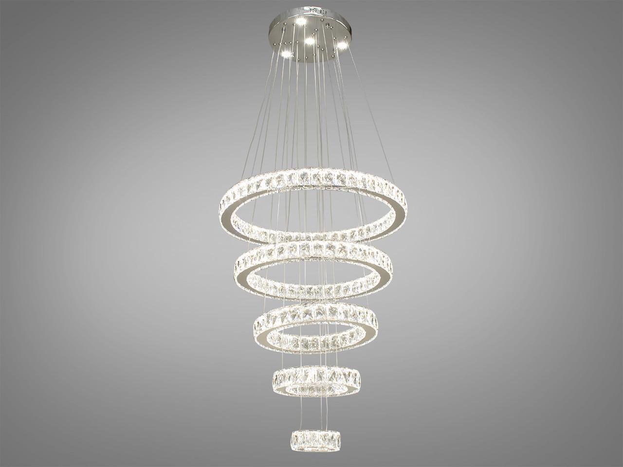 Люстра-подвес хрустальная LED 7201-12A (2437589201)