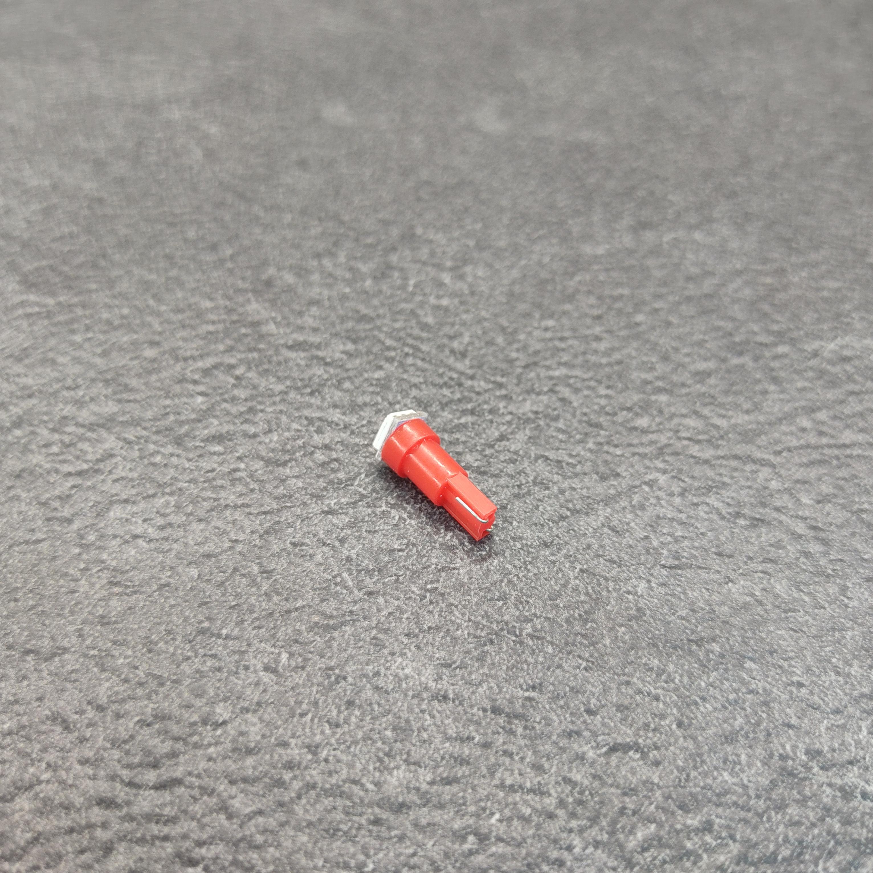 Автолампа T5 W1,2W 1SMD 5050 LED Красный (515STORE3) - фото 2 Автолампа T5 W1,2W 1SMD 5050 LED Красный (515STORE3) - фото 2