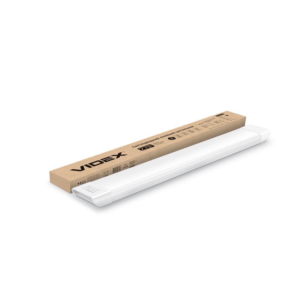Лінійний світильник LED Videx 27W 0,6 м 5000K (24405355) - фото 1 Лінійний світильник LED Videx 27W 0,6 м 5000K (24405355) - фото 1