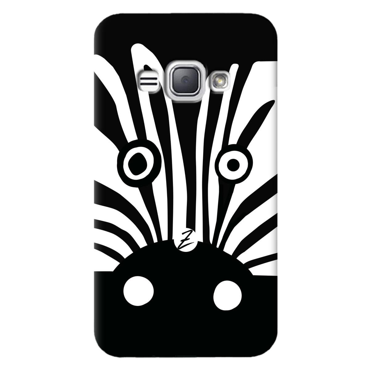 Силіконовий чохол Zorrov для Samsung Galaxy J1 2016 - Zebra (09330040085014893)