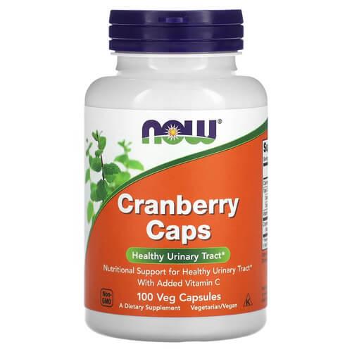Клюква NOW Cranberry Caps 100 растительных капс. (NOW-03230)