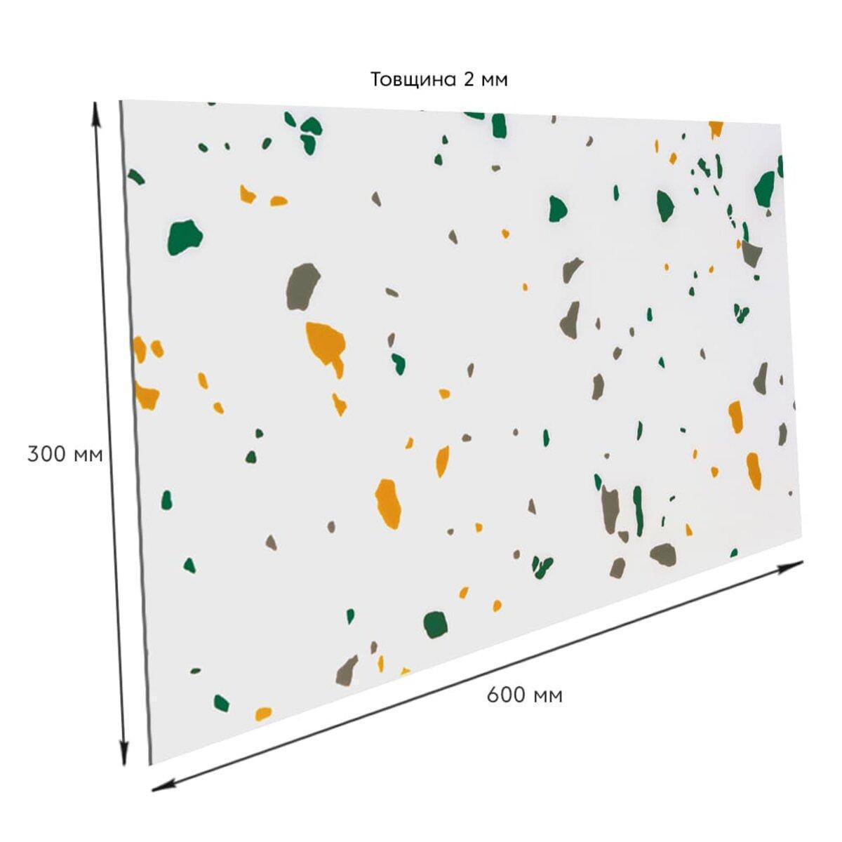 Плитка стінова самоклеюча 600х300х2 мм (SW-00001676) - фото 3