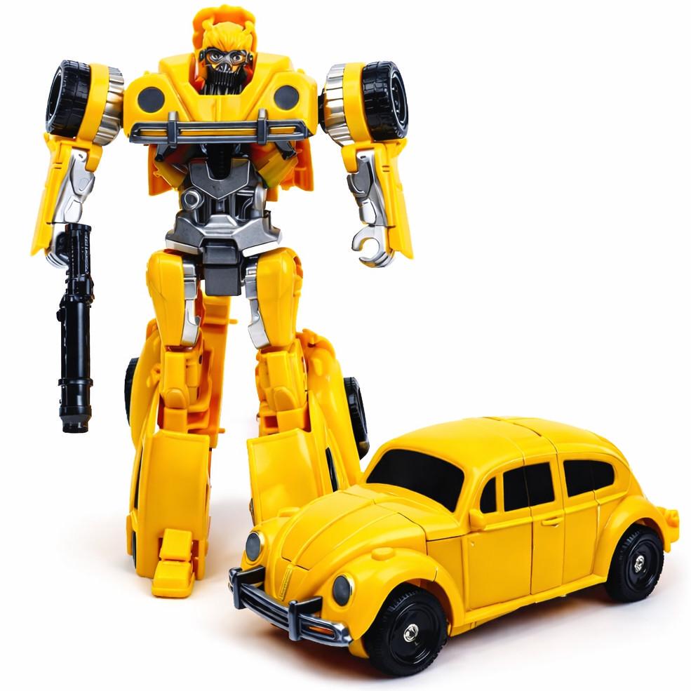 Іграшка дитяча Transformer Bumblebee Робот-Трансформер зі зброєю 17 см (33731546)
