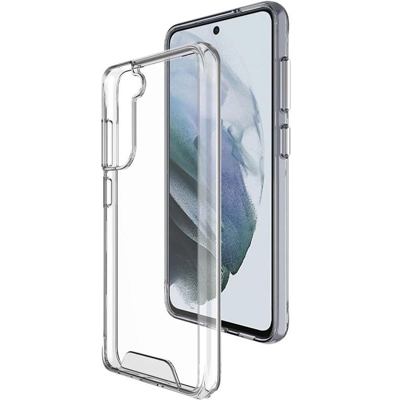 Противоударный чехол Epik для Samsung Galaxy S21 FE TPU Space Case transparent Прозрачный