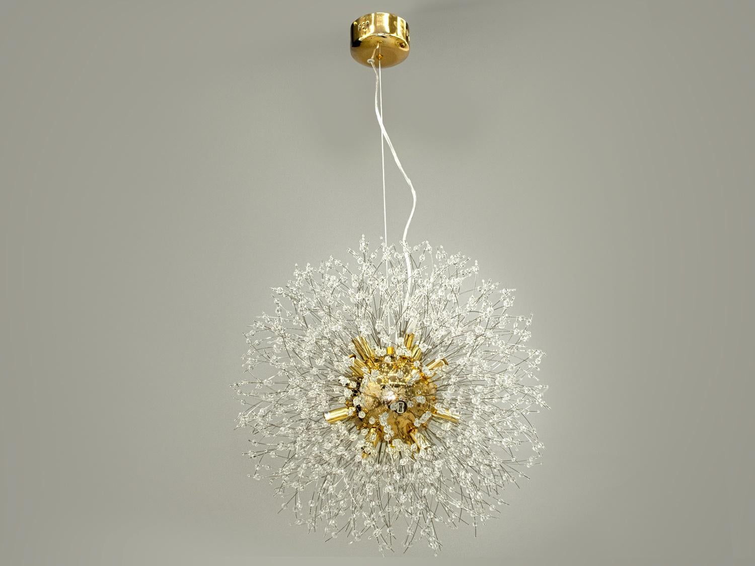 Люстра хрустальная подвесная 40 Вт Золотой (8881-600G) Люстра хрустальная подвесная 40 Вт Золотой (8881-600G)